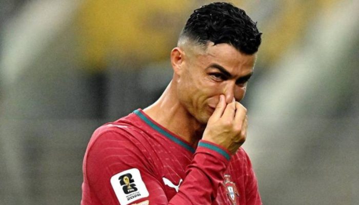 Cristiano Ronaldo Kena Sanksi Federasi Portugal, Dilarang Bermain 30 Hari
