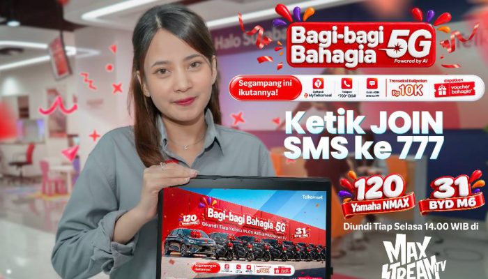 Telkomsel Bagi-Bagi Bahagia, Pelanggan SIMPATI, Halo, dan Orbit Berpeluang Raih 151 Hadiah