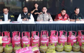 Bareskrim Bongkar Penyuntikan LPG Subsidi di Sidoarjo, 1.820 Tabung Disita