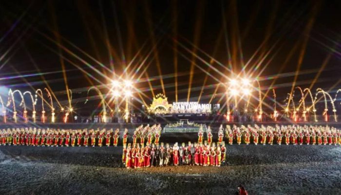 Gandrung Sewu 2026 Usung Tema Kembang Dermo, Perpaduan Tari Tradisional dan Teknologi